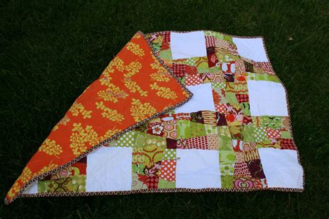 Crazy Nine Patch Quilt