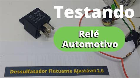 Rel Automotivo De E Pinos Como Funciona E Como Testar Youtube