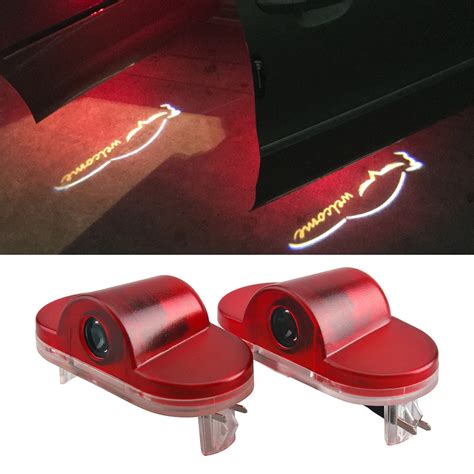 2pcs Car Led Welcome Logo lights Door Laser Welcome Projector Lights ...