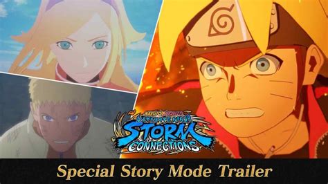 Naruto X Boruto Ultimate Ninja Storm Connections Uno Story Trailer