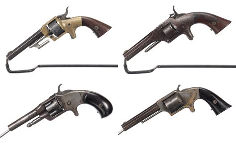 Four Early American Cartridge Revolvers Rock Island Auction