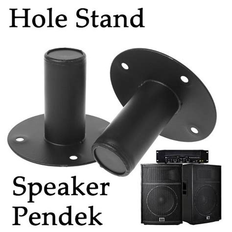 Jual Tripod Holder Stand Tiang Dudukan Box Speaker Amplifier Besi Tebal Holder Bracket Base Di