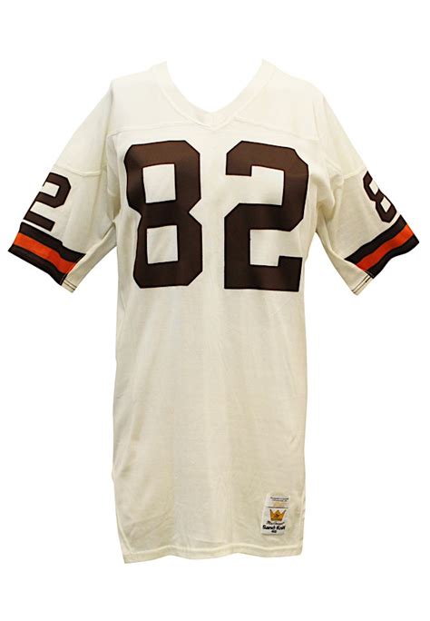 Lot Detail - Mid 1980s Ozzie Newsome Cleveland Browns Game-Used White ...