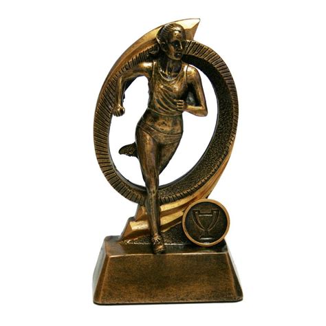 Buy Athletics Female Resin Trophy 2695 Award Engravers