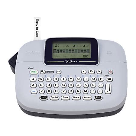 Brother P Touch Electronic Label Maker PTM95 Office Depot