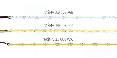 Budowa technologii COB taśmy LED COB wady i zalety 2022 Sklep Led