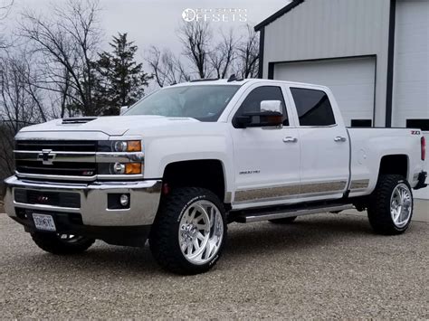 2019 Chevrolet Silverado 3500 Hd With 22x12 40 American Force Aka Ss And 33125r22 Fury