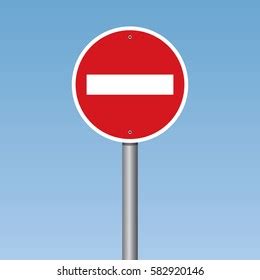 Do Not Enter Road Sign Stock Vector (Royalty Free) 582920146 | Shutterstock