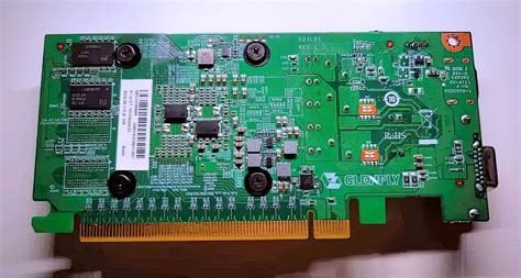 grafika glenfly arise  zadni strana pcb hwcoolingnet