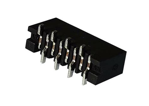 Black Pin Ffc Fpc Connectors Mm Fpc Connector A Rated Current