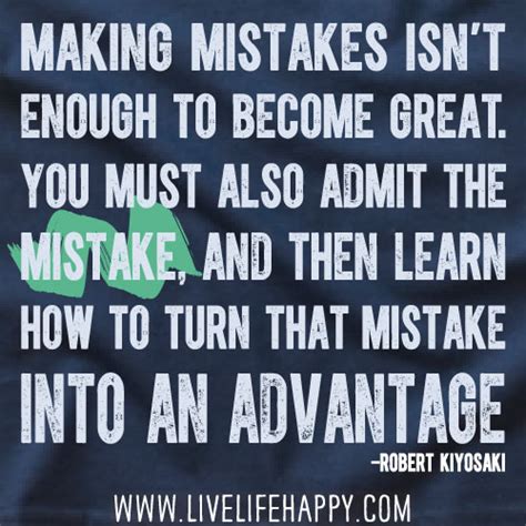 Making Mistakes Live Life Happy