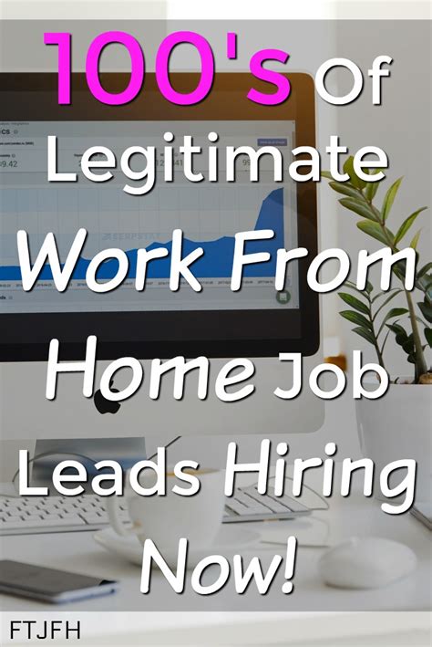 Legitimate Work At Home Jobs Hiring Now Full Time Job From Home LLC