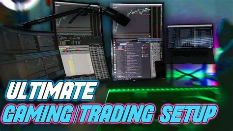 Gaming Trading Setup Room Tour 2021 Ultimate Small Room Setup