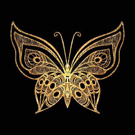 Gold Butterfly Butterflies Fan Art 40235461 Fanpop