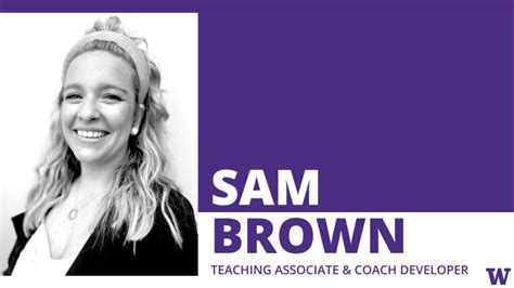 Welcome Sam Brown | UW Center for Leadership in Athletics