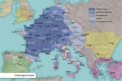 Map of Charlemagne’s Empire (Free Download)