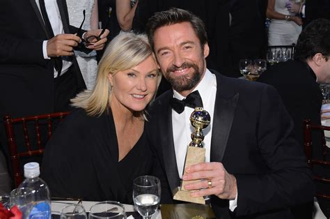 Hugh Jackman And His Wife Deborra Lee Furness Posed With His Best