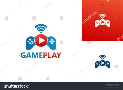 Game Play Logo Template Design Vector Stock Vector (Royalty Free ...