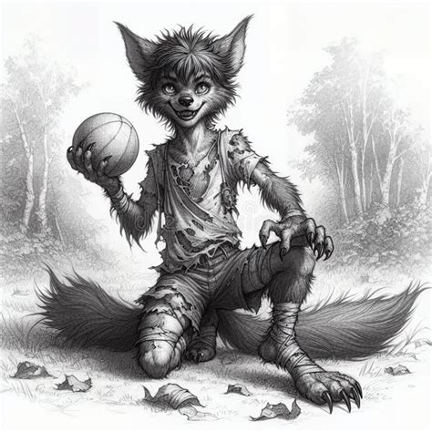 Scruffy Werewolf Stock Illustrations – 1 Scruffy Werewolf Stock ...