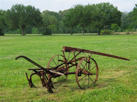 Antique Plow stock photo. Image of machines, grass, plow - 5067522 ...