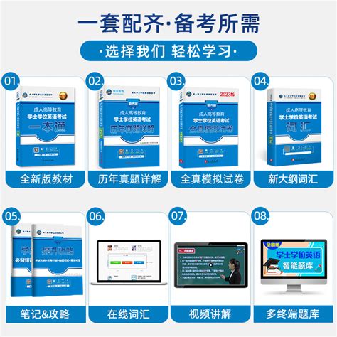 2024年成人高等教育成考学士学位英语水平考试大纲历年真题高等学历继续教育学士学位英语本科复习资料自考教材广东山东河南黑龙江虎窝淘