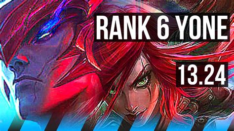 YONE Vs KATA MID 8 Solo Kills Rank 6 Yone 12 2 6 Legendary TR