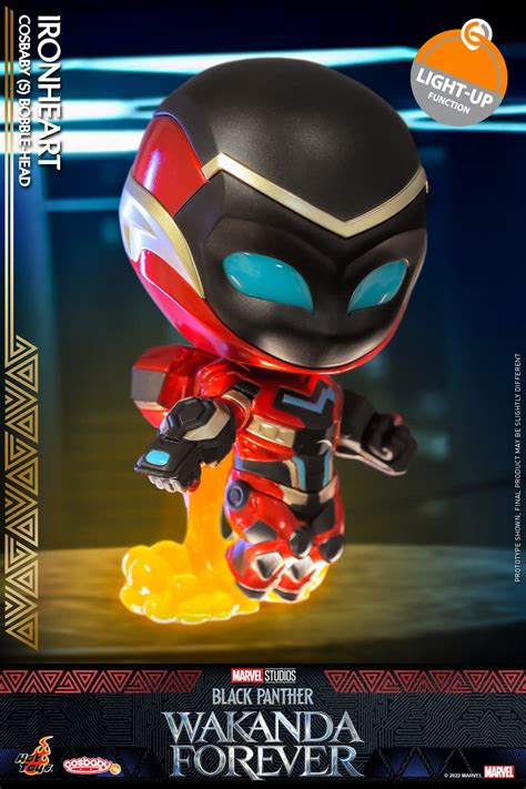 Wakanda Forever Ironheart And Black Panther Cosbaby S Hit Hot Toys