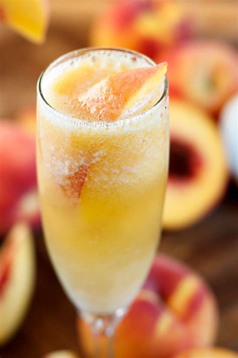 Peach Bellini Recipe Champagne Besto Blog