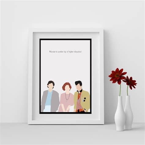 Minimalist Pretty In Pink Movie Poster Etsy