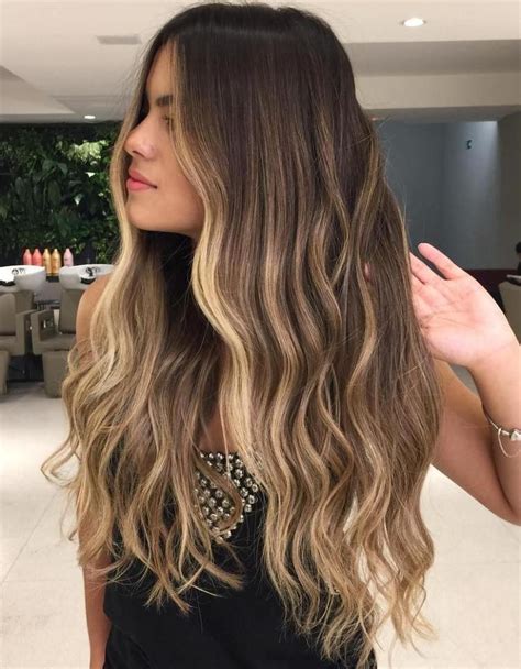 Long Brown Hair With Blonde Face Framing Highlights Highlights Brown