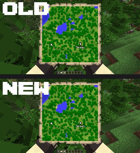 I Made A New Simple Texture For The Map Icons Rminecraft