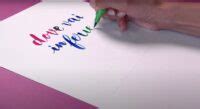 Lettering Facile Con Le Brush Pen Momarte