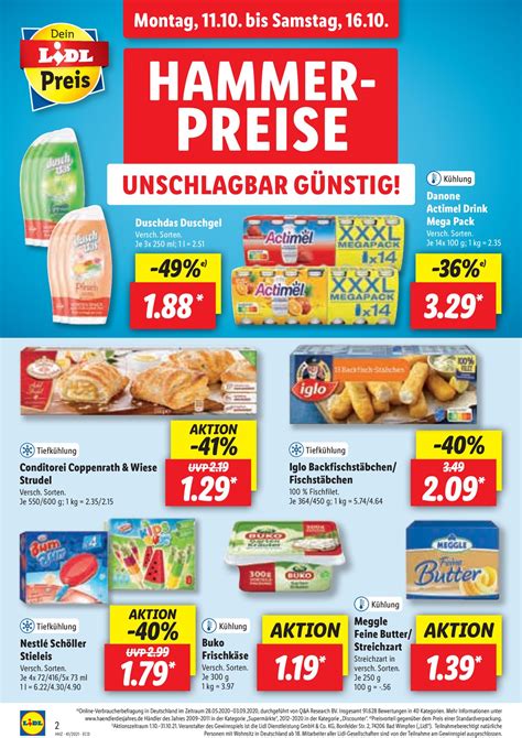 Lidl Aktueller Prospekt 11 10 16 10 2021 2 Jedewoche Rabatte De