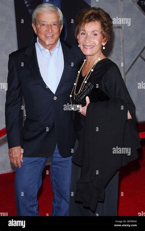 Judge Judy Sheindlin And Husband Jerry At The World Premiere Of The