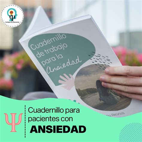 Cuadernillo de trabajo para la Ansiedad Fichas terapéuticas Campo