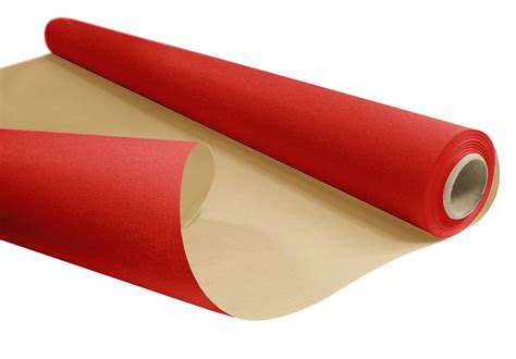 Papier Kraft Rouge TEM Packaging