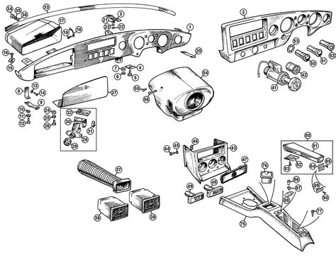 Dashboard Console Panels Mgb Mgb Gt Moss Europe Ltd