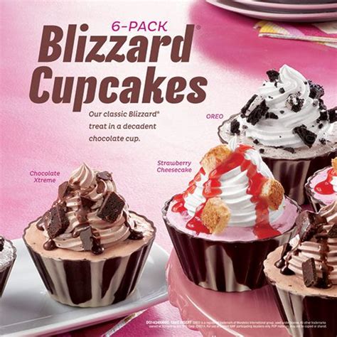 dq ice cream cupcakes