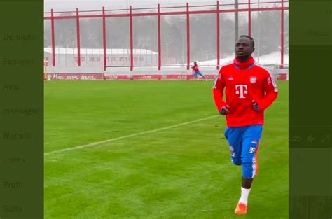 Bayern Munich Enfin Une Bonne Nouvelle Pour Sadio Man Vid O