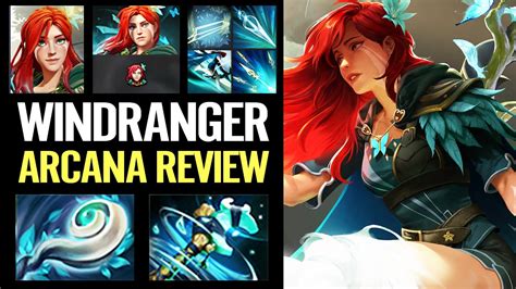 Windranger Arcana Review Compass Of The Rising Gale Dota 2 Official