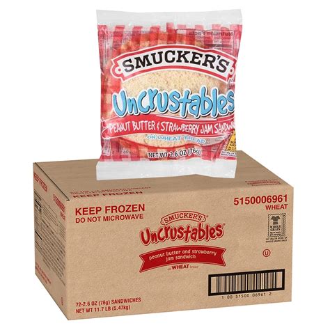 Gourmet Kitchn Smucker S Uncrustables Bulk Size Count Oz Each