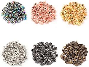 Amazon Mix Color Mushroom Dome Rivets Mm Tubular Double Cap