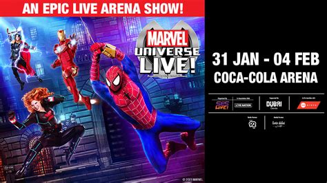 Marvel Universe Live In Dubai Tickets 2024 Show Platinumlist Net