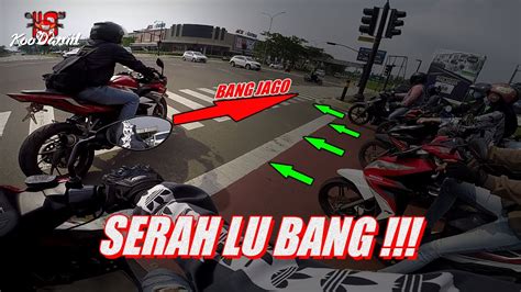 PEMOTOR MOGE 1500cc PAMER MOTOR DI LAMPU MERAH F1ZR 2002 Koovlog