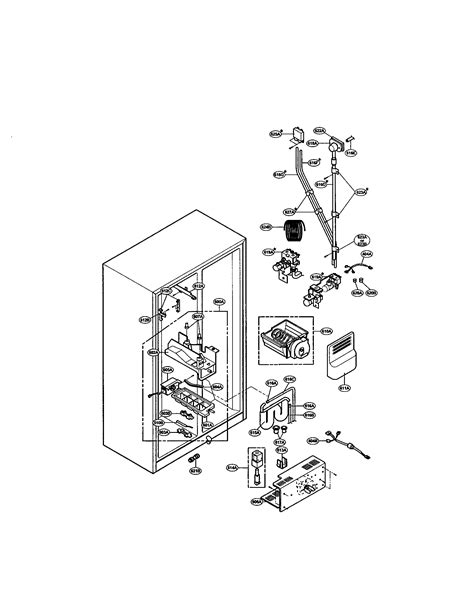 Refrigerator Parts: Lg Refrigerator Parts Diagram