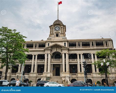 European Architecture In Guangzhou City Beside The Pearl River