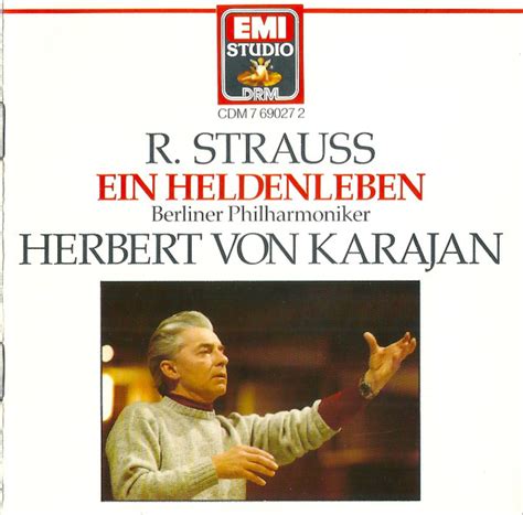 R Strauss Herbert Von Karajan Berliner Philharmoniker Ein