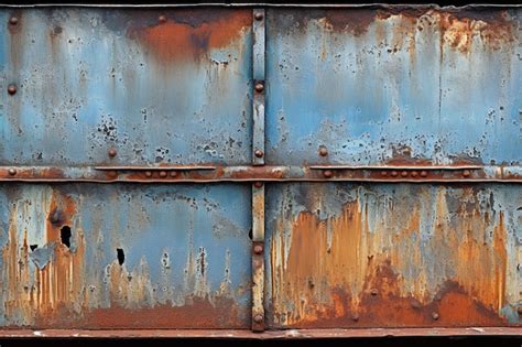 Premium Ai Image Decay And Rust Corroded Appearance Of Rusty Metal