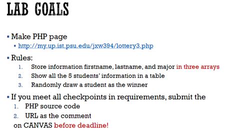 Solved Lab Goals Make Php Page