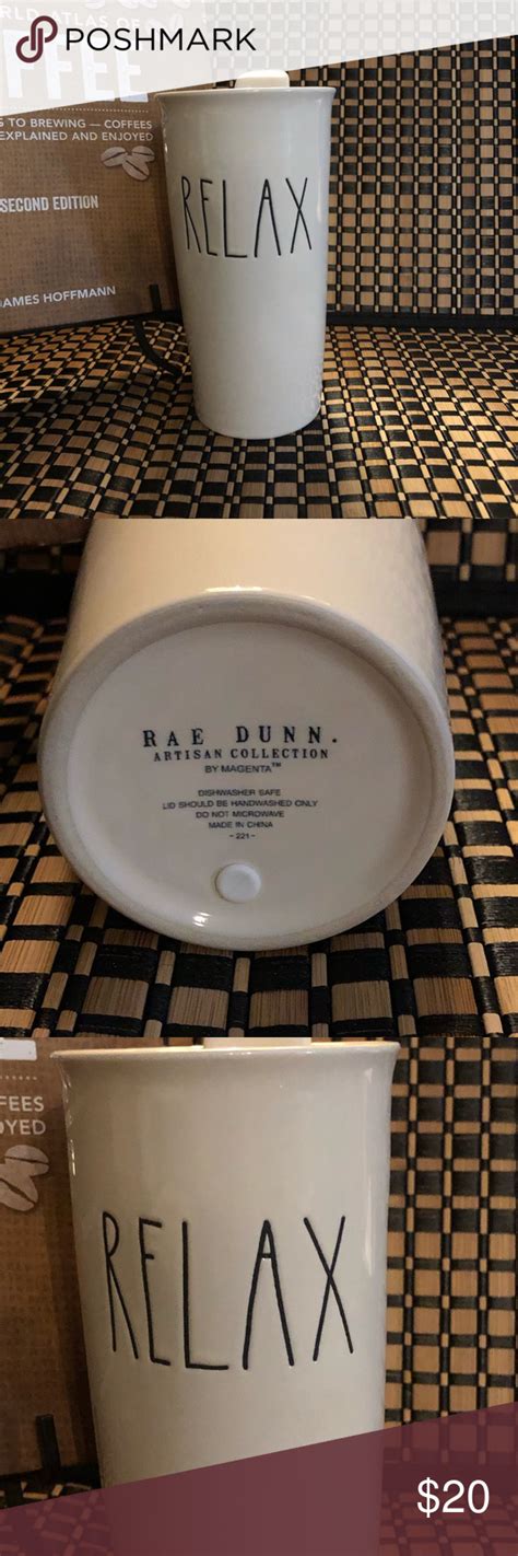 Rae Dunn Relax Tumbler Dunn Rae Dunn Things To Sell